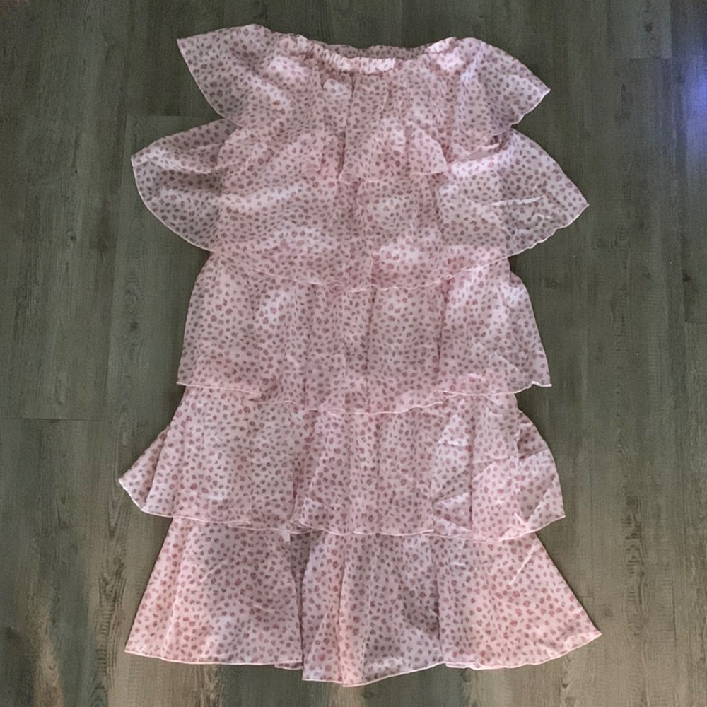 Strawberry Milk Mob - Wonderland Skirt Coverup